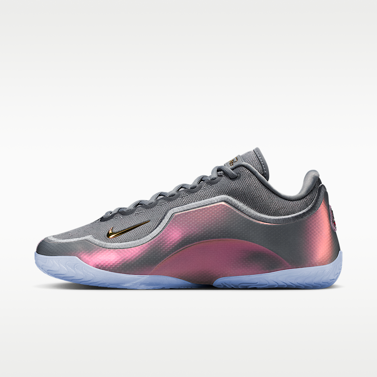 Nike LeBron sneaker Cool Grey/Cool Grey/Zwart