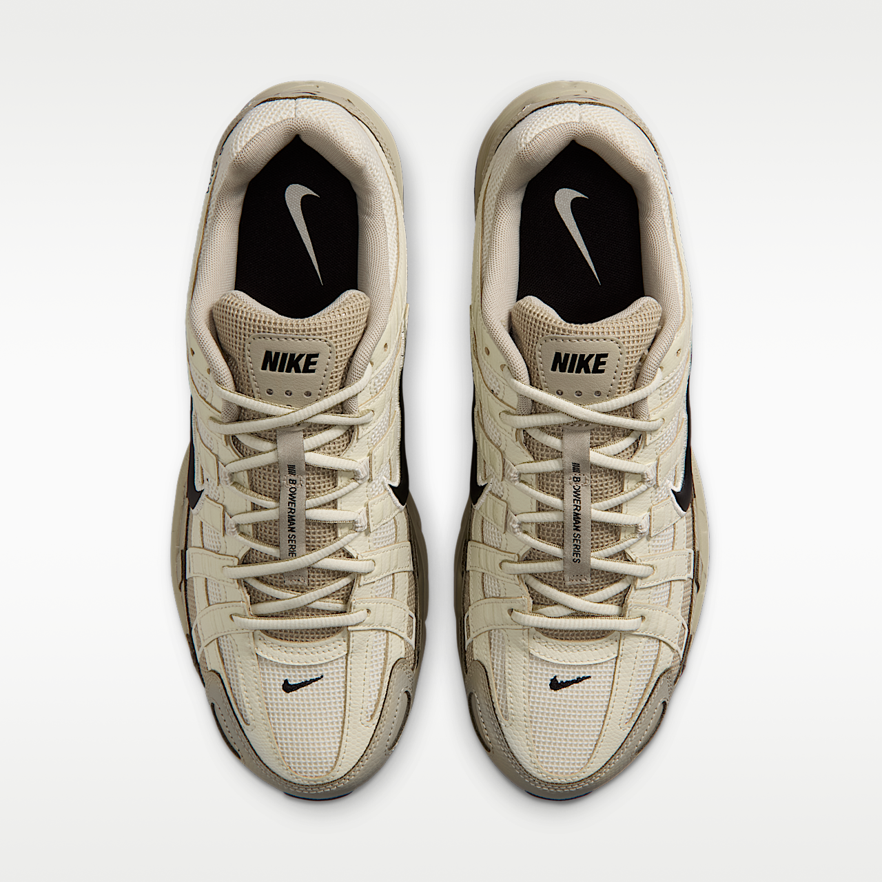 Nike P-6000 sneaker Coconut Milk/Beach/Zwart
