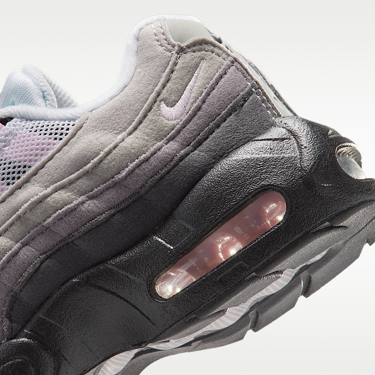 Nike Air Max sneaker Zwart/Wit/Medium Grey/Pink Foam