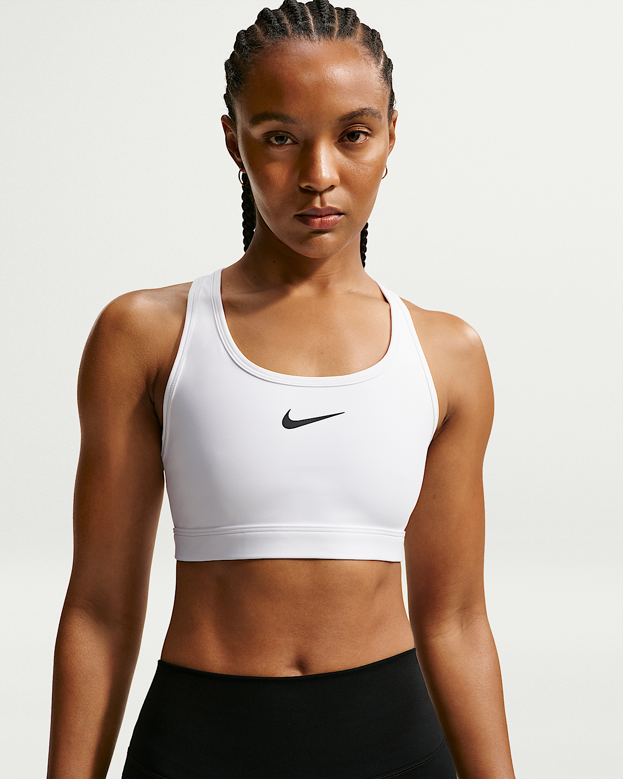 Женские  Nike Swoosh Medium-Support Non-Padded Sports Bra