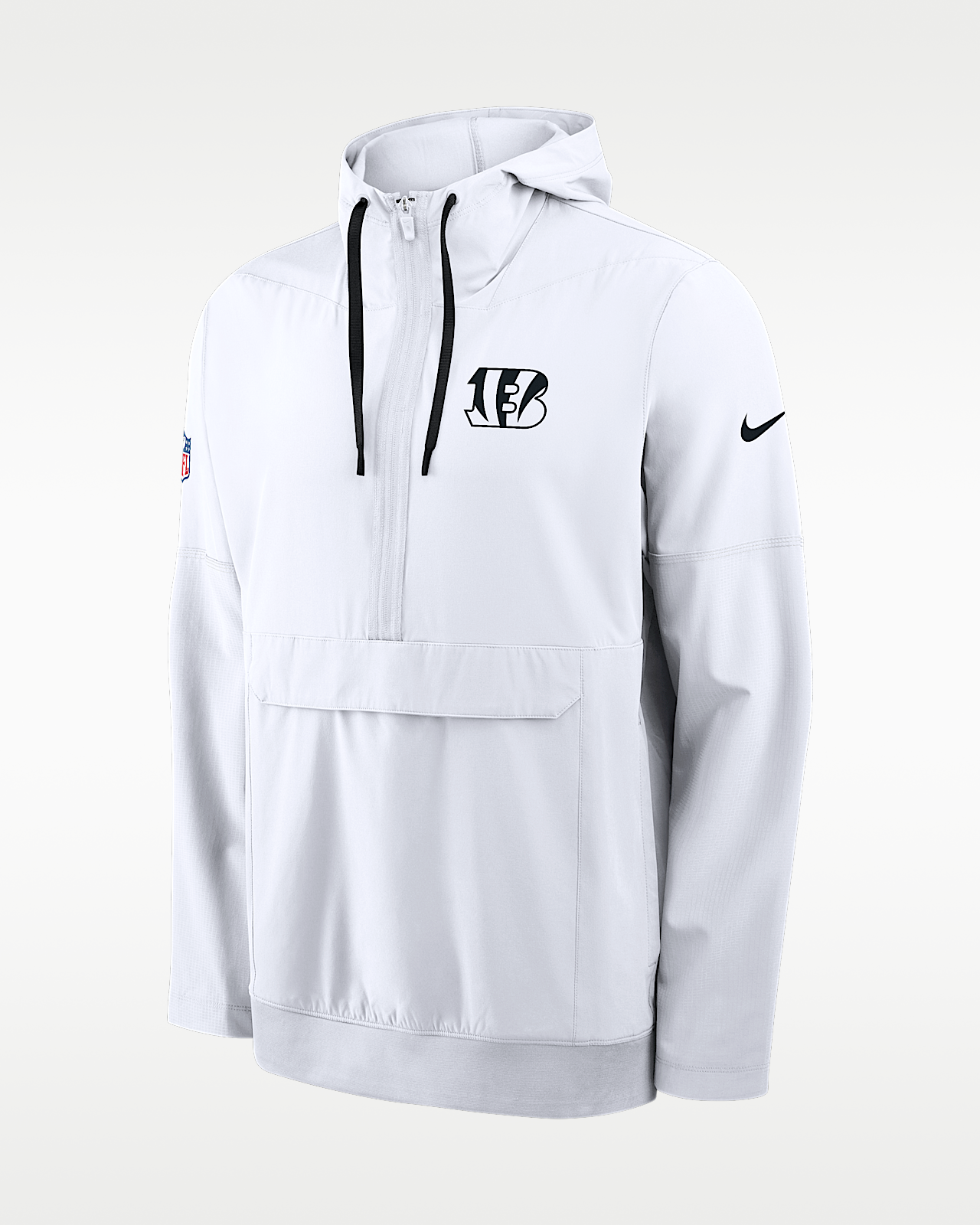 Мужская куртка Cincinnati Bengals Alt Anorak Nike NFL 1/2-Zip Hooded