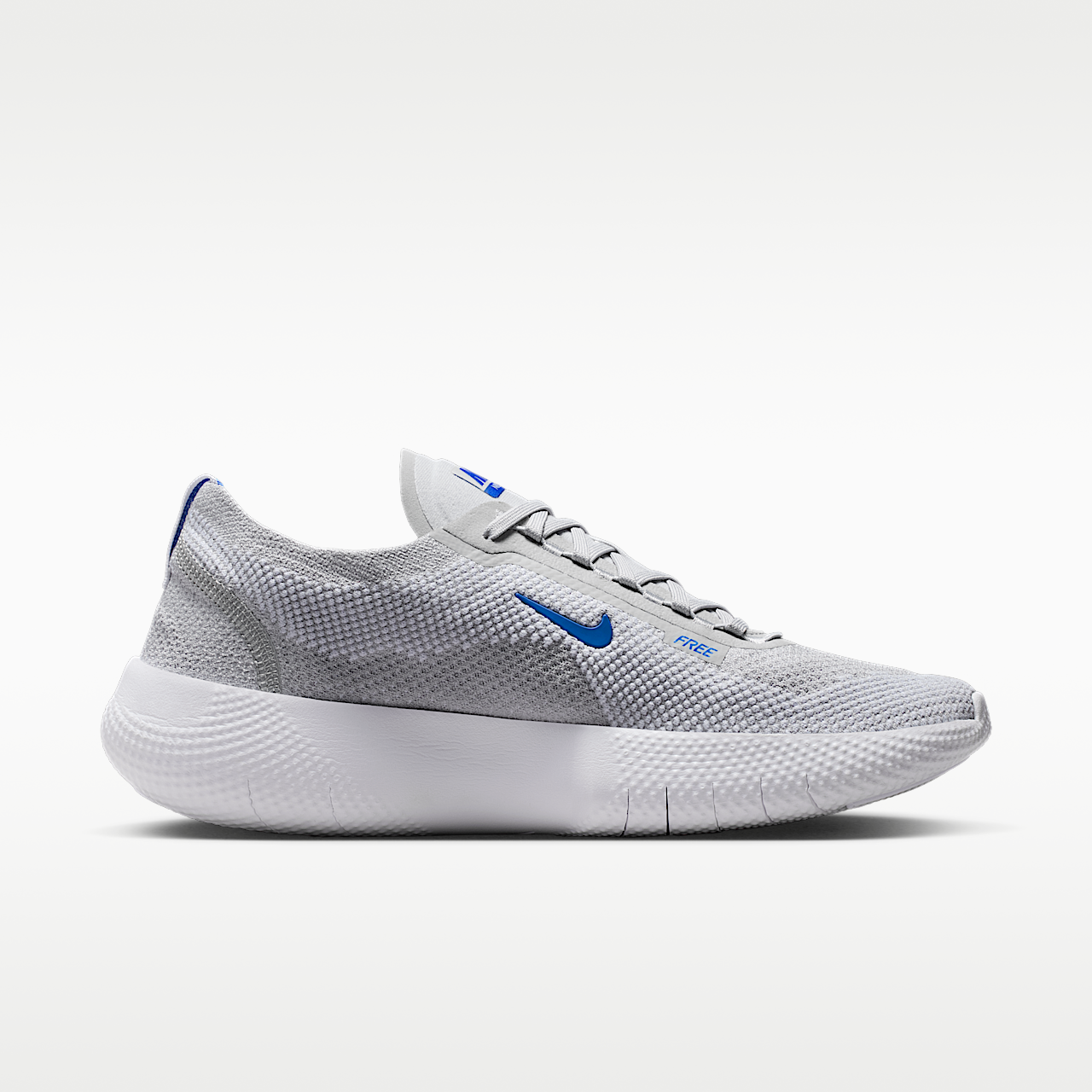 Nike Free sneaker Grey Fog/Pure Platinum/Crystal Blue