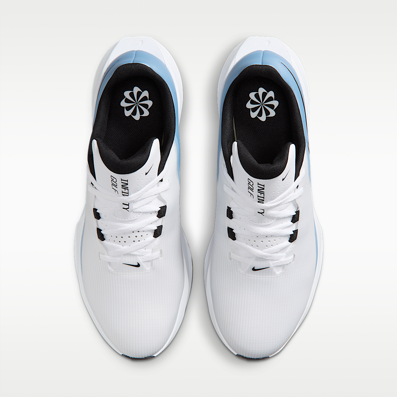 Nike  sneaker Wit/Work Blue/Metallic Silver