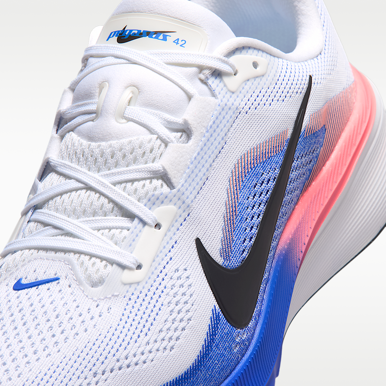 Nike Pegasus sneaker Wit/Racer Blue/Atomic Pink/Zwart