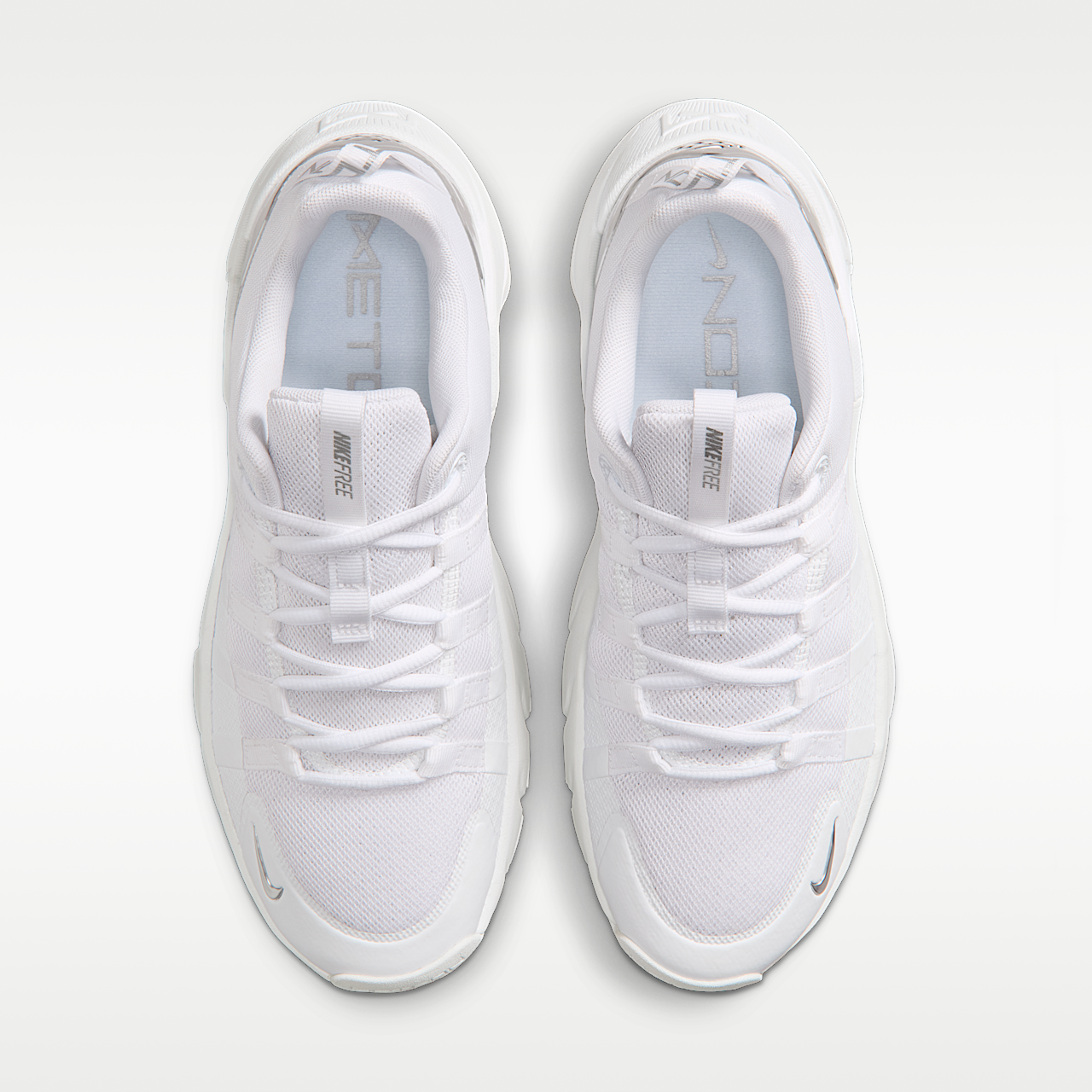 Nike Free sneaker Wit/Wit/Metallic Silver