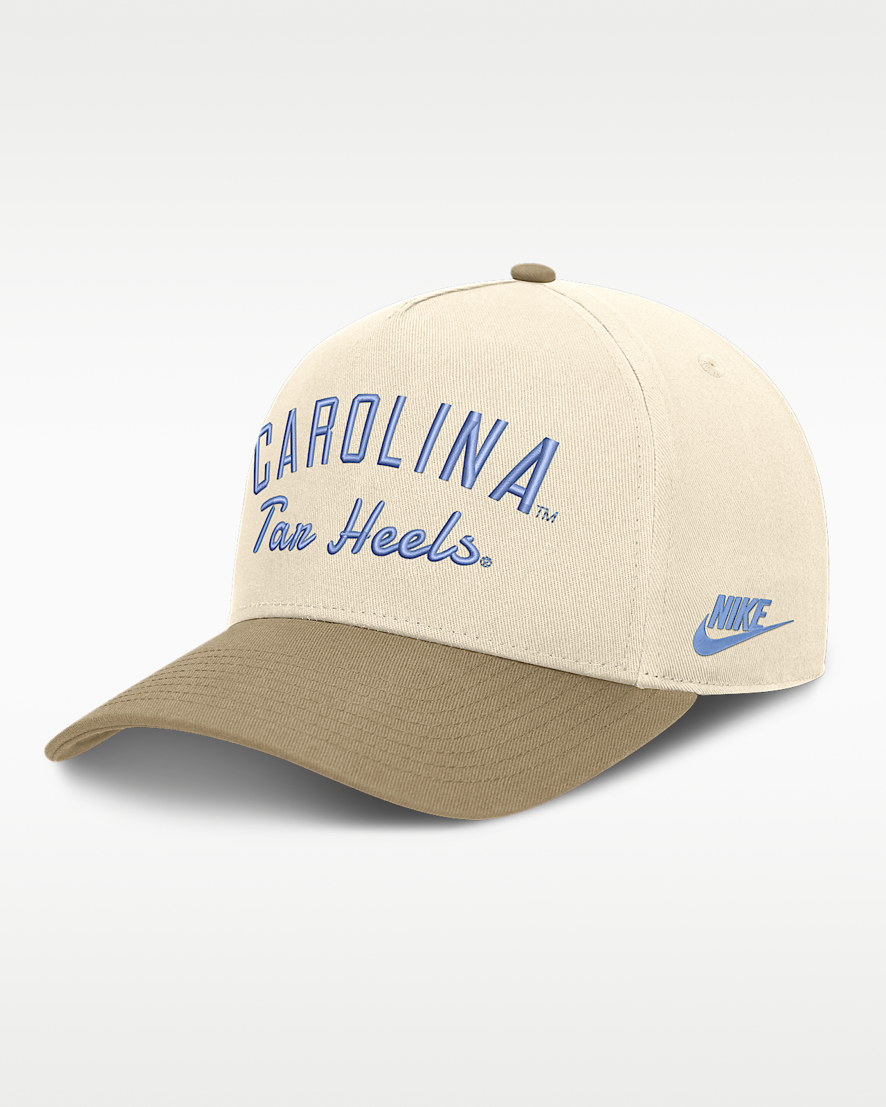 Женские  North Carolina Legacy Rise Nike College A-Frame Adjustable Hat