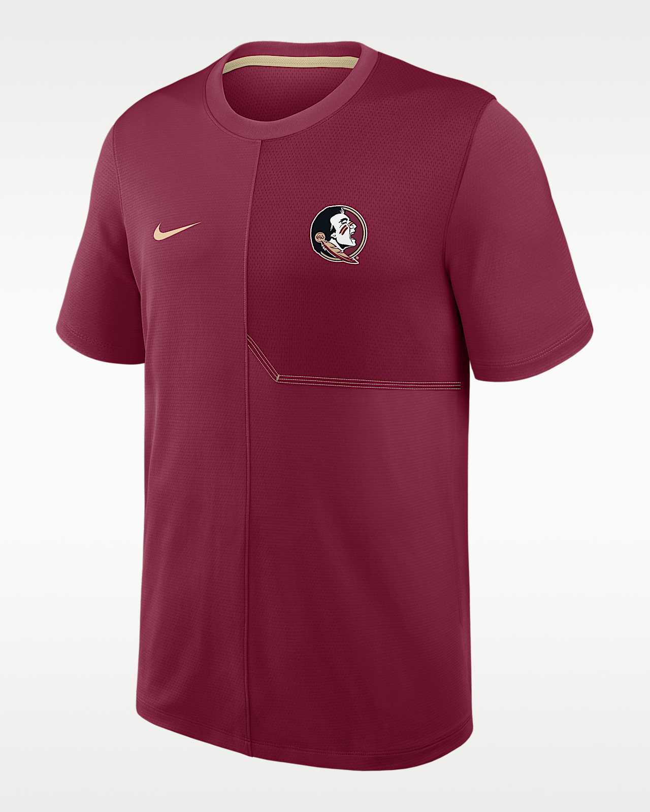 Мужские  Florida State Sideline Coach Nike Dri-FIT College Top