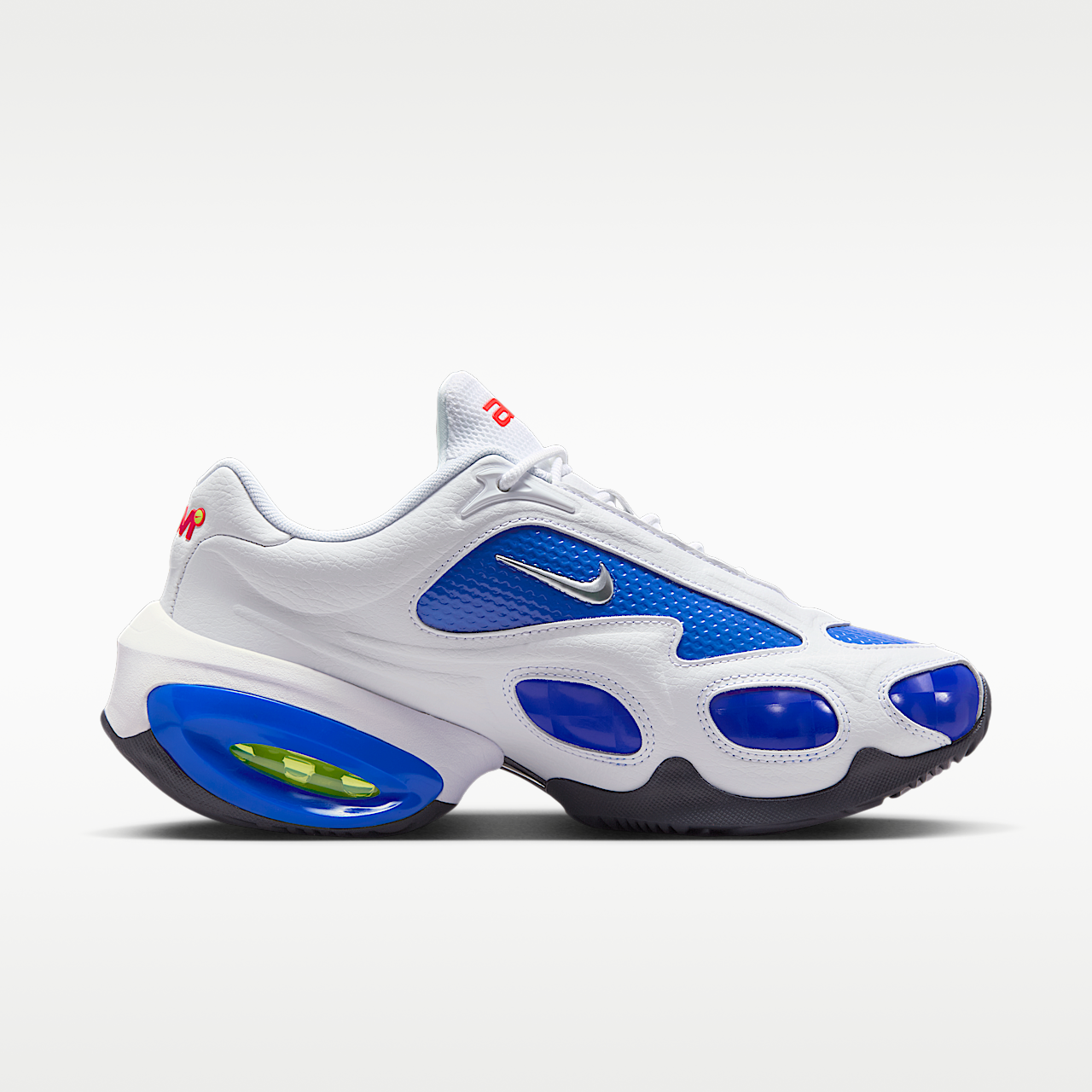 Nike Air Max sneaker Wit/Racer Blue/Light Racer Blue/Metallic Silver