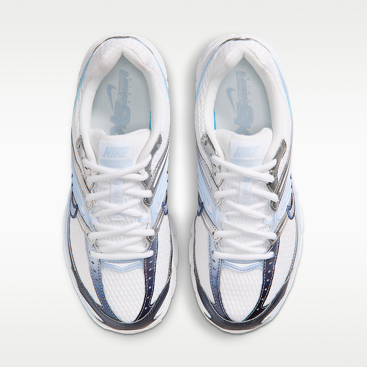 Nike Air Max sneaker Wit/Metallic Silver/Midnight Navy/Hydrogen Blue