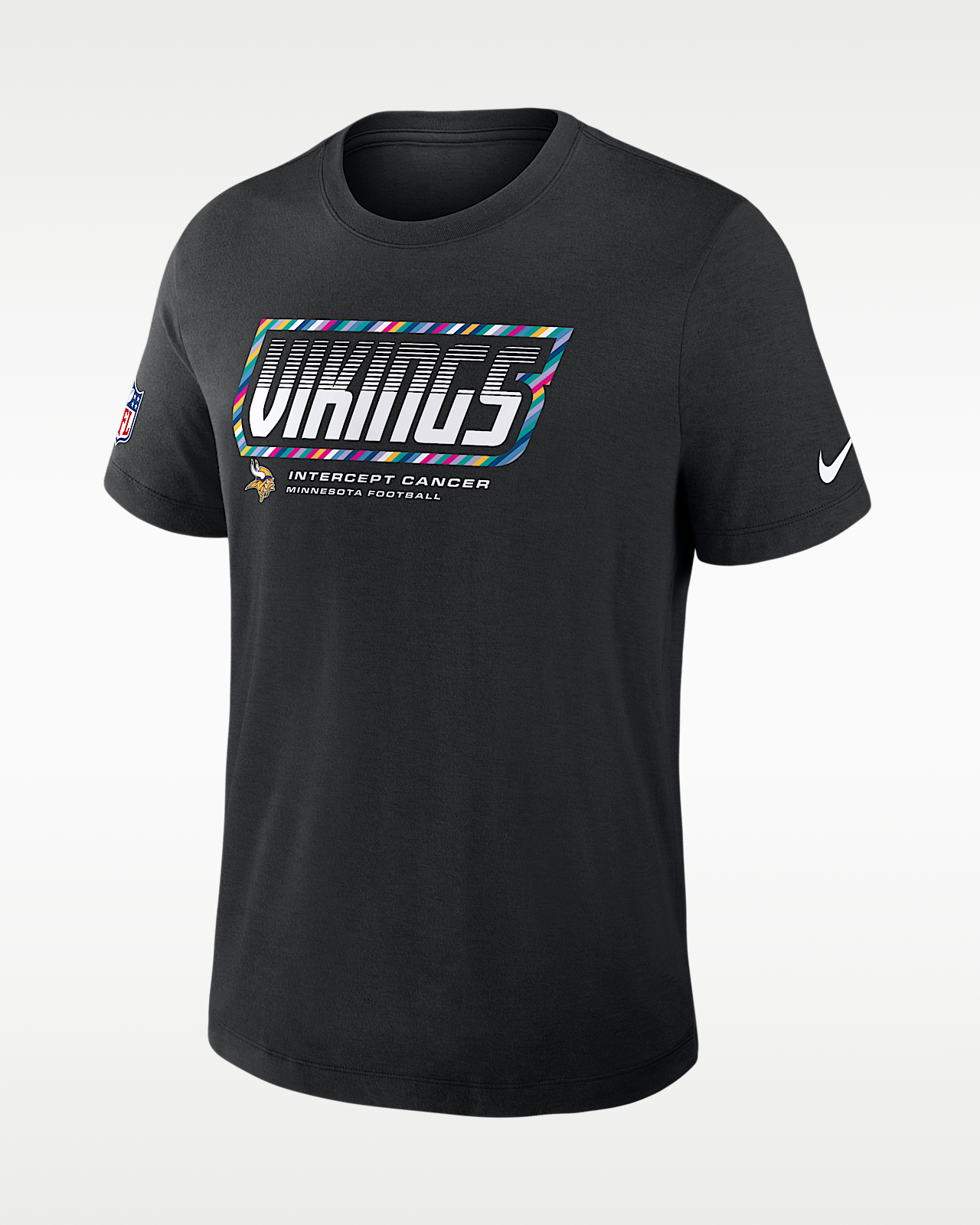 Мужская футболка Minnesota Vikings Crucial Catch Sideline Nike Dri-FIT NFL
