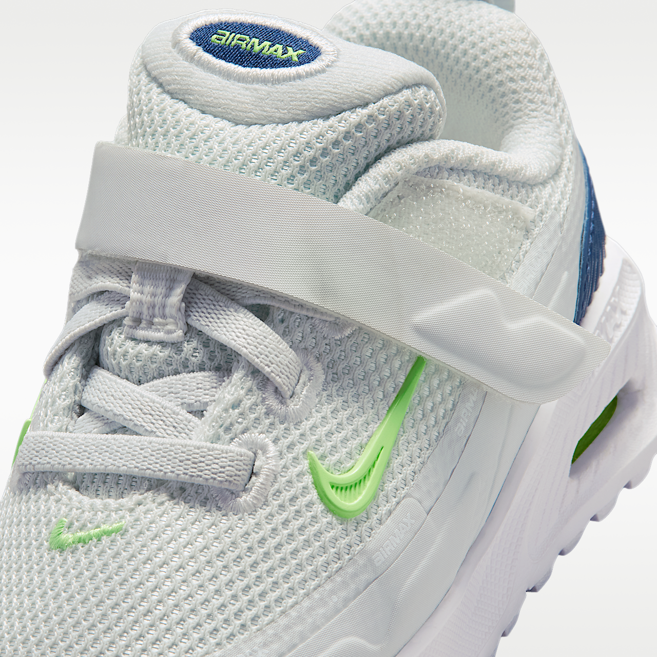 Nike Air Max sneaker Off White/Wit/Midnight Navy/Lime Glow