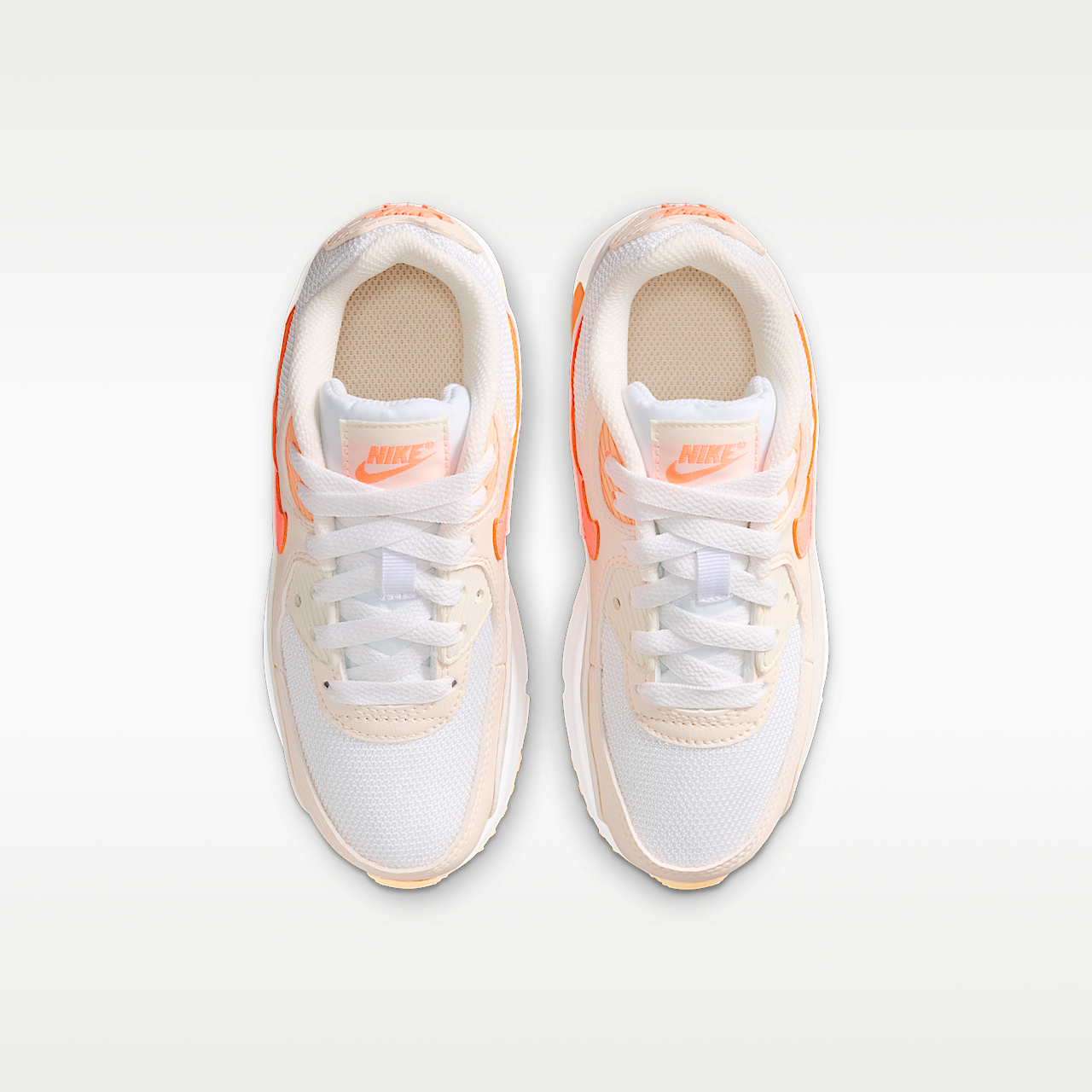 Nike Air Max sneaker Wit/Chalk/Tangerine Tint/Orange Pulse