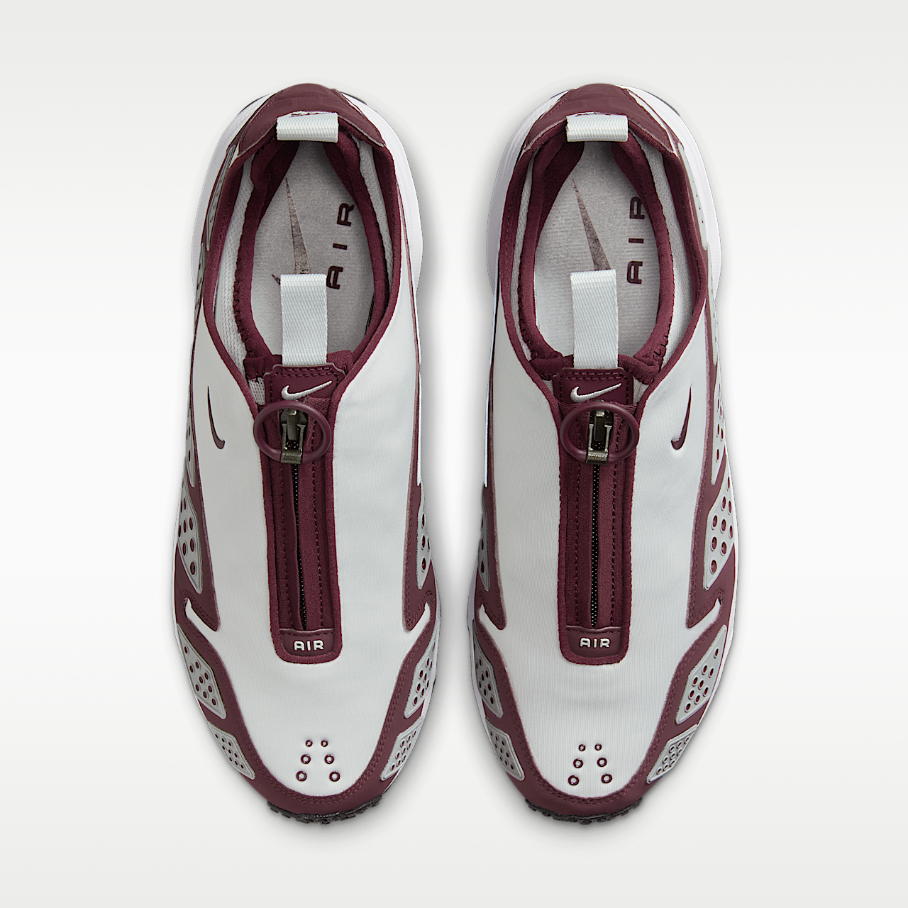 Nike Air Max SNDR sneaker Photon Dust/Zwart/Wit/Night Maroon