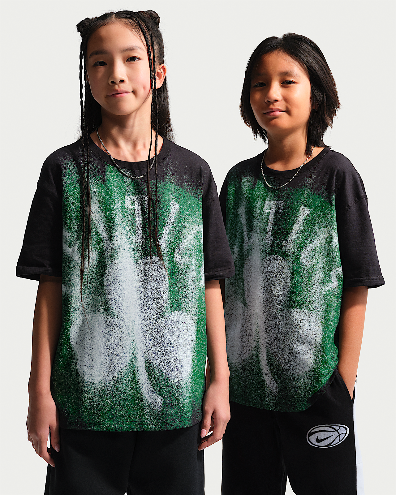Детская футболка Boston Celtics Nike Edge 26 Big Kids' Short-Sleeve