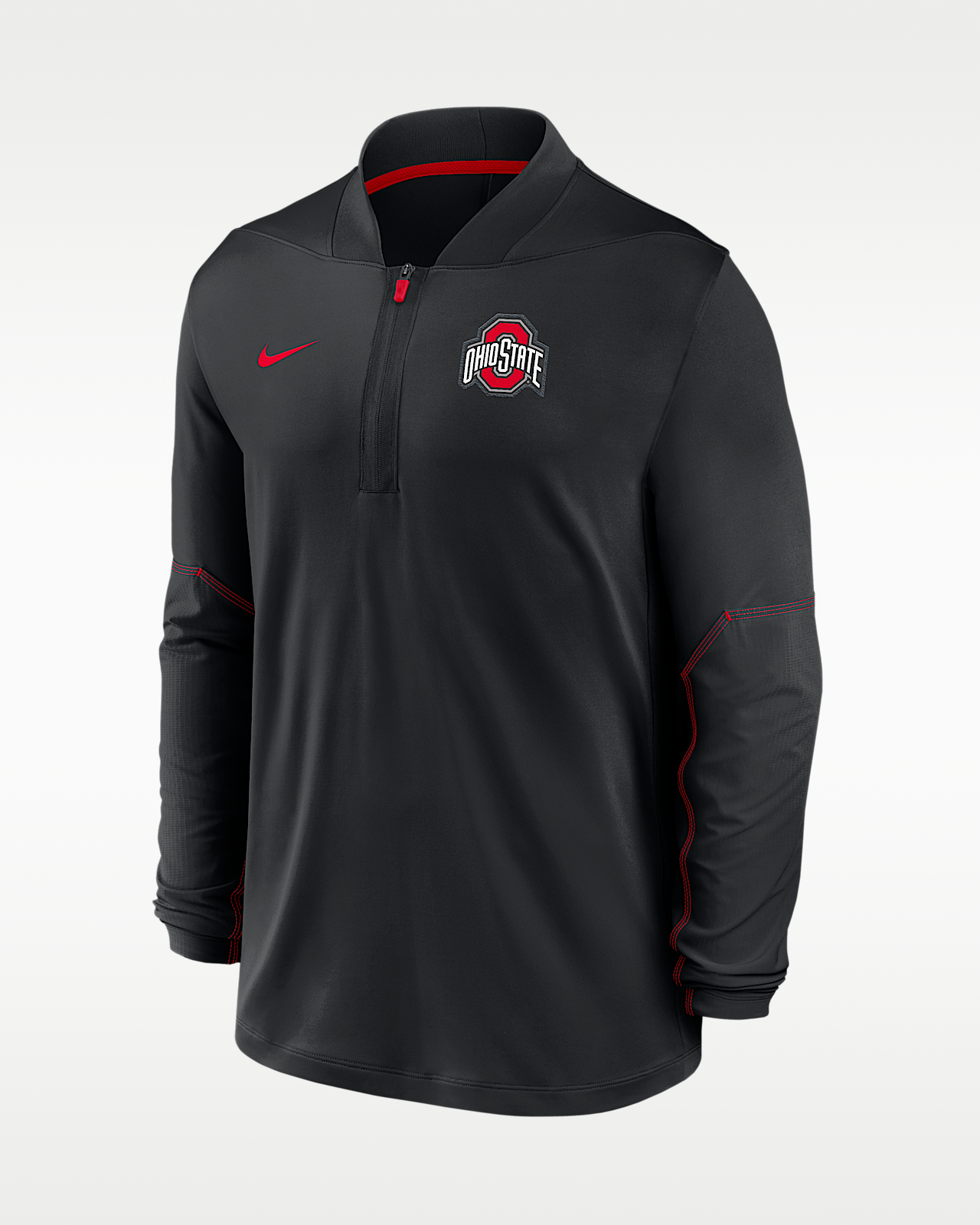 Мужские  Ohio State Sideline Nike Dri-FIT College 1/2-Zip Top
