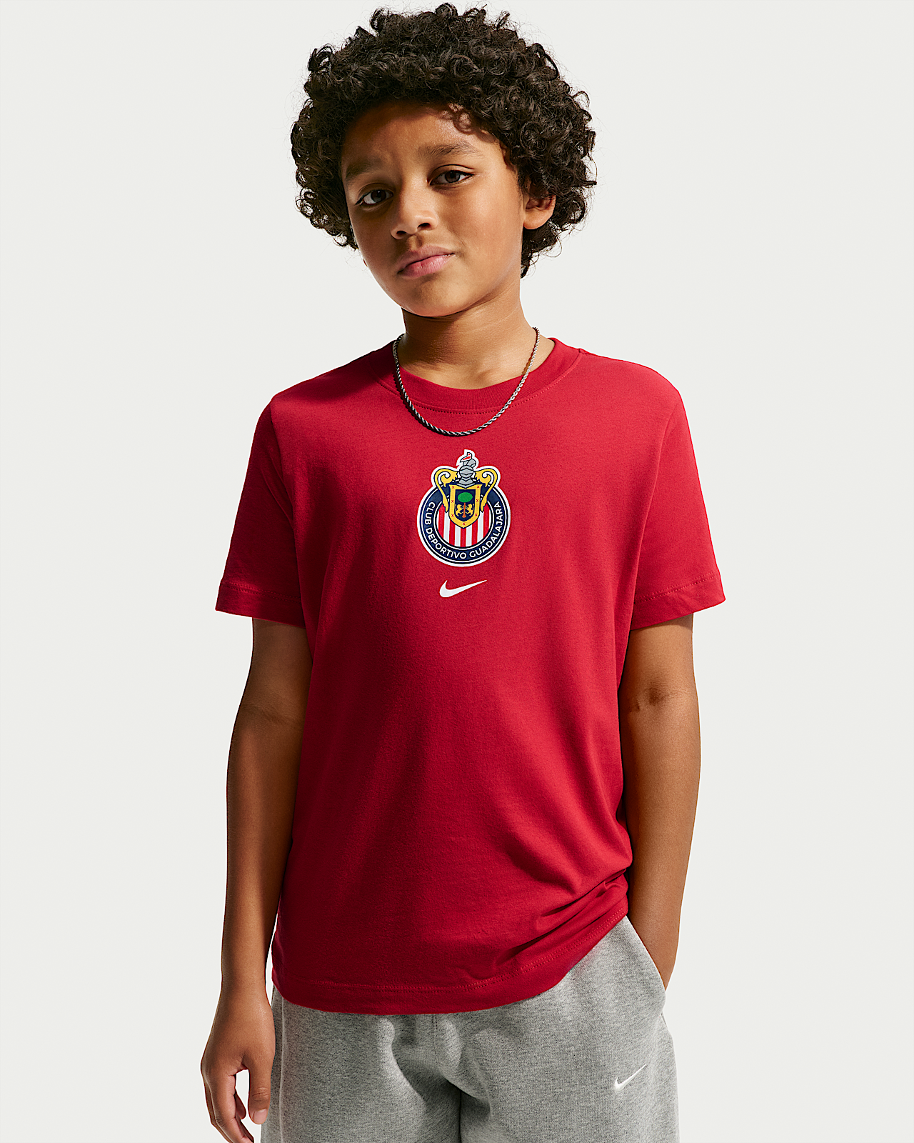 Детская футболка C.D. Guadalajara Big Kids' Nike Soccer