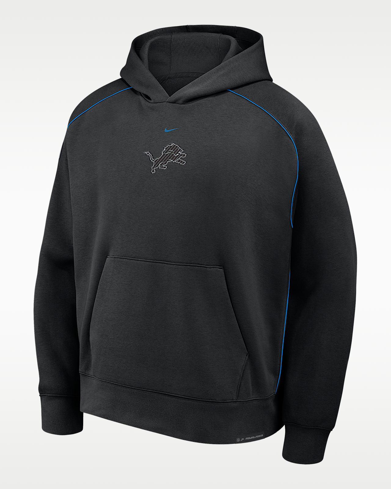 Мужское худи Detroit Lions Rivalries Collection Air Nike NFL Pullover Hoodie