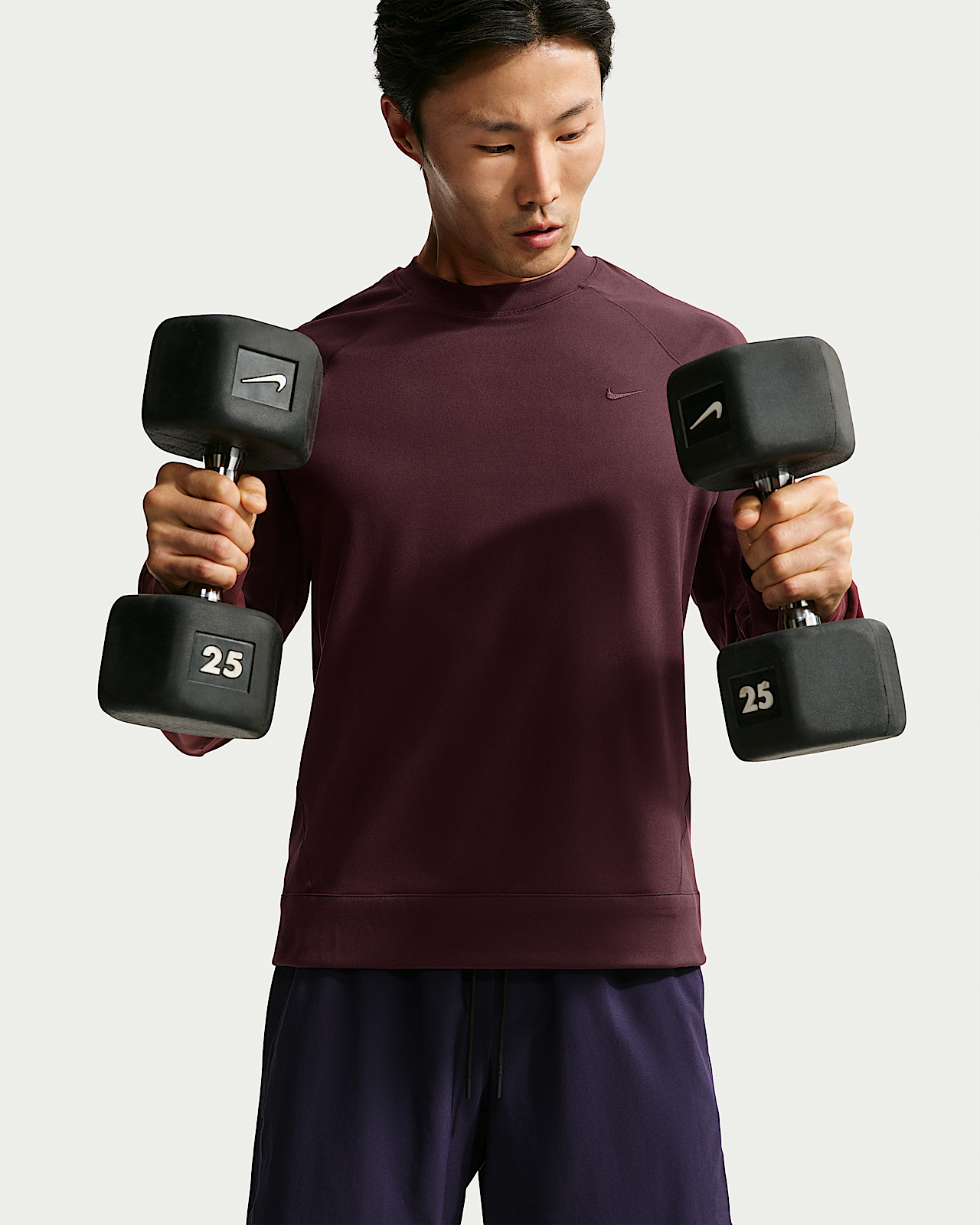 Мужские  Nike Primary NanoKnit Dri-FIT UV Protection Long-Sleeve Performance Top