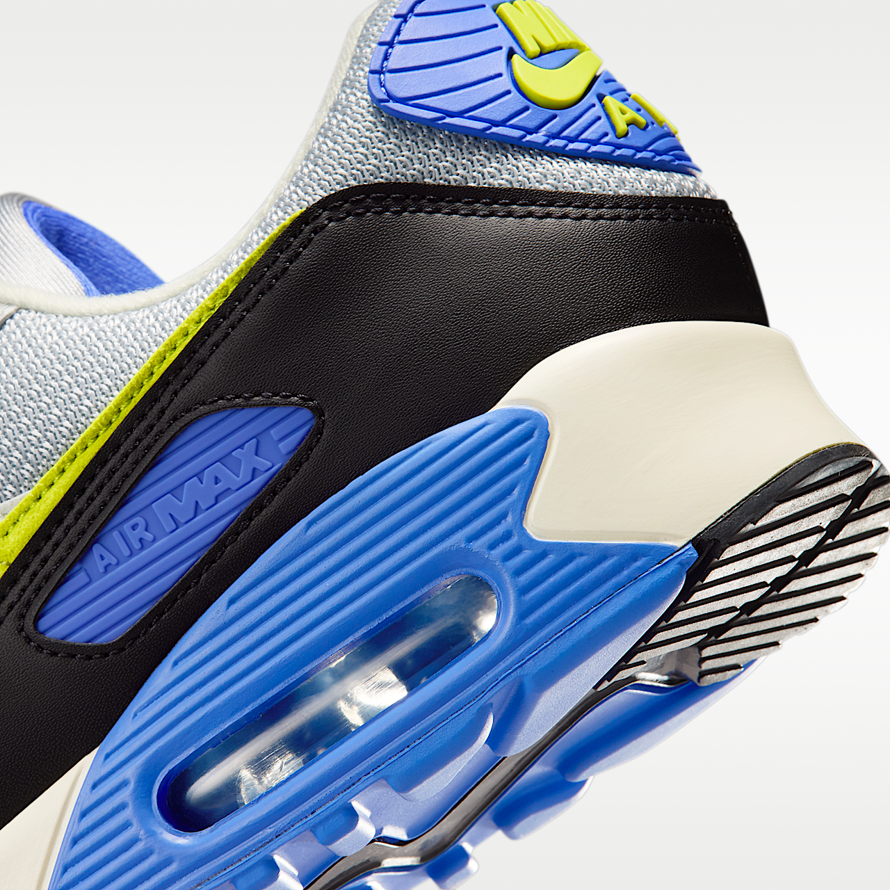 Nike Air Max sneaker Photon Dust/Light Smoke Grey/Zwart/Cyber