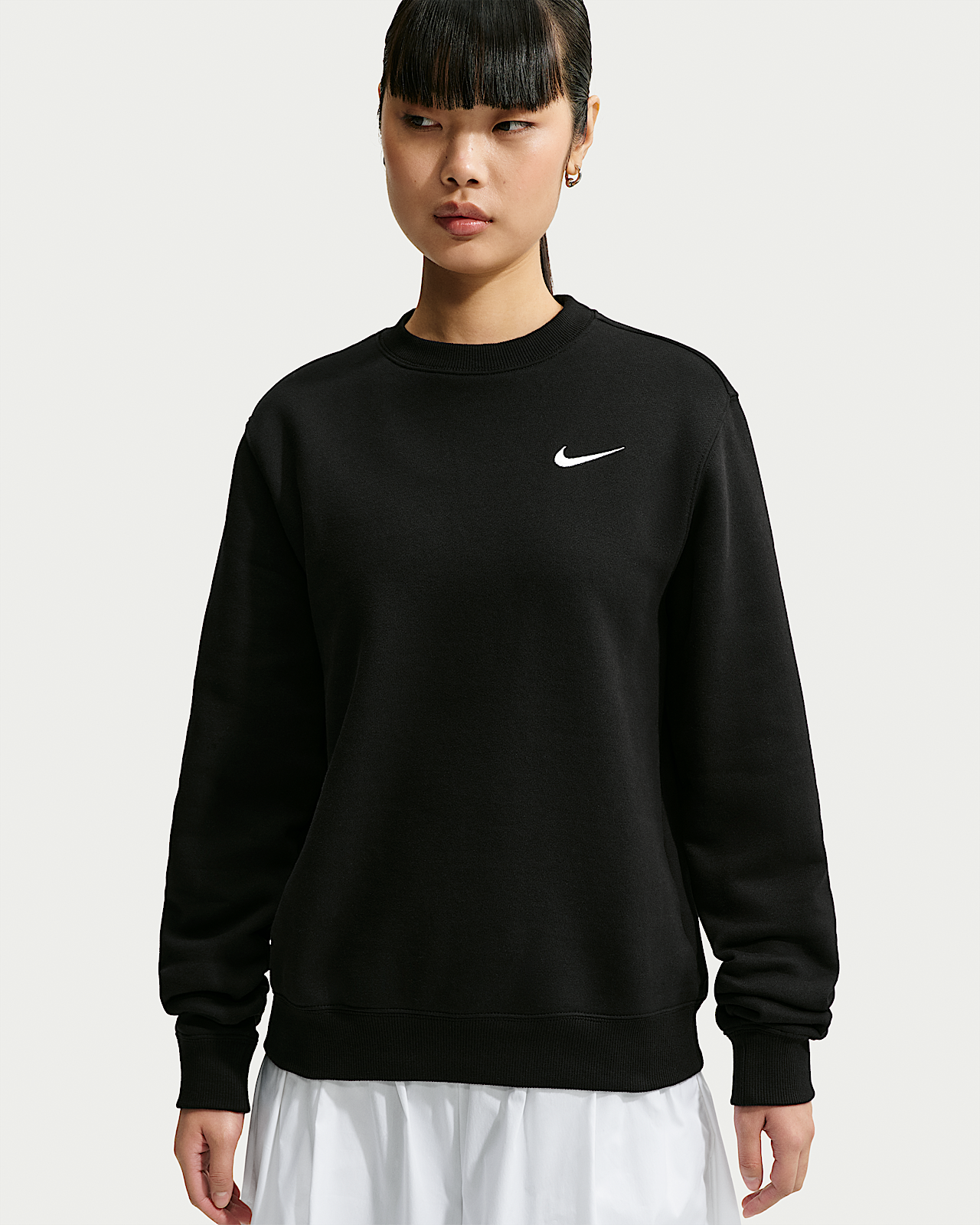 Женские  Nike Studio Fleece Medium Weight Crew