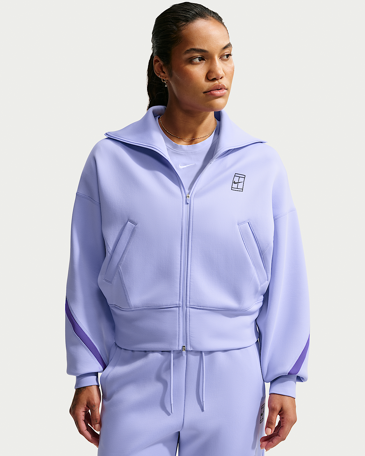 Женская куртка Nike Advantage Dri-FIT Full-Zip Tennis для тенниса