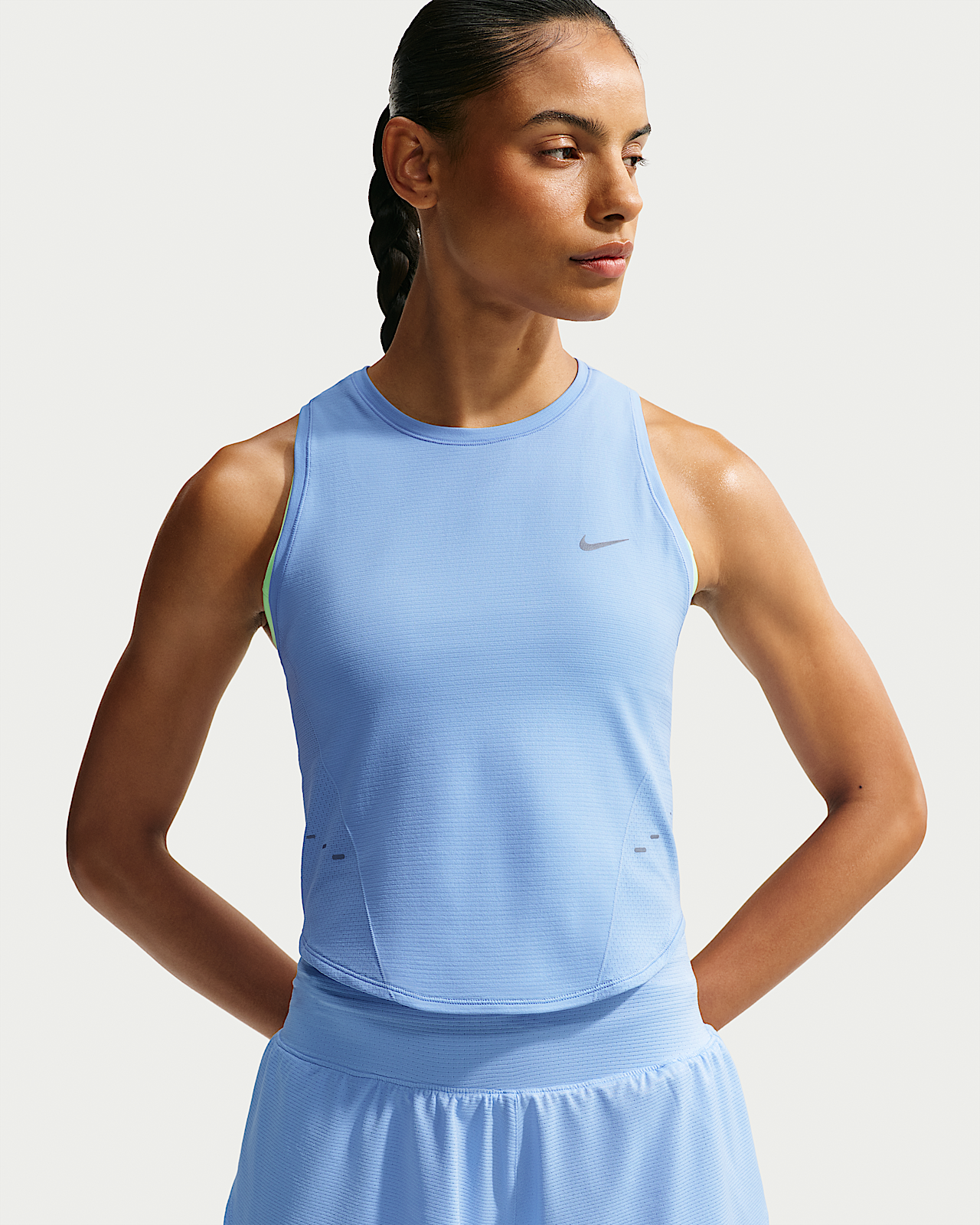 Женские  Nike Swift Dri-FIT Seamless Cropped Tank Top для бега