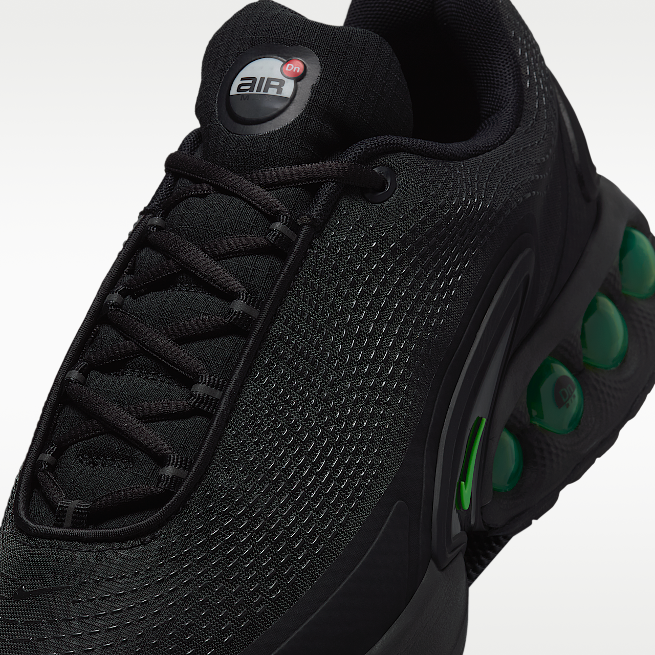 Nike Air Max DN sneaker Zwart/Zwart/Anthracite/Green Strike