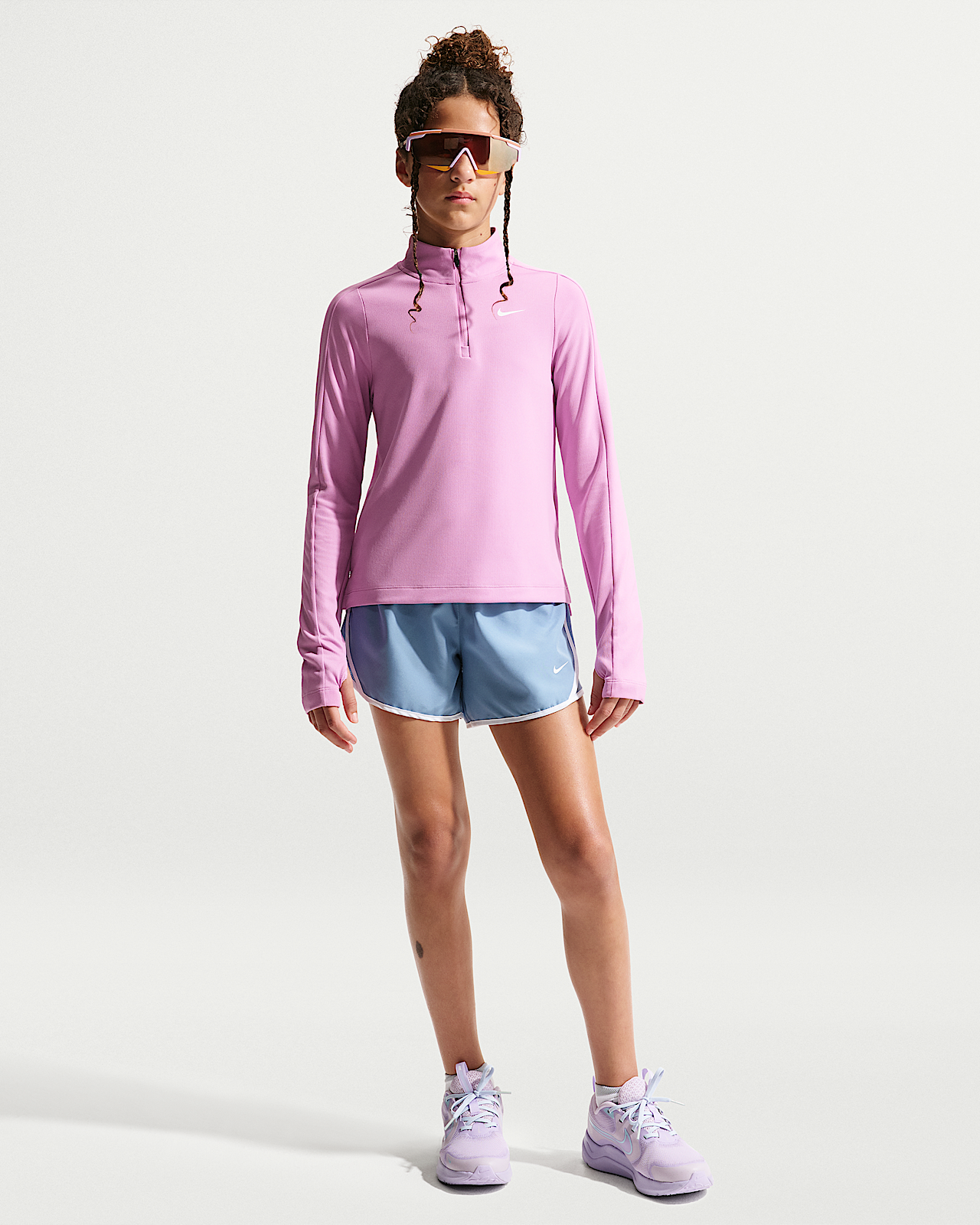 Детские шорты Nike Tempo Big Kids' (Girls') Dri-FIT Shorts для бега
