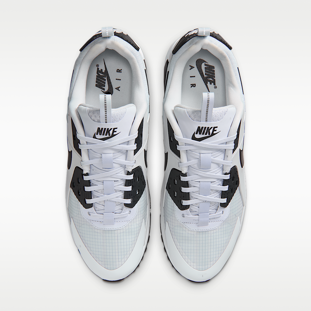 Nike Air Max 90 Drift sneaker Pure Platinum/Bright Crimson/Zwart