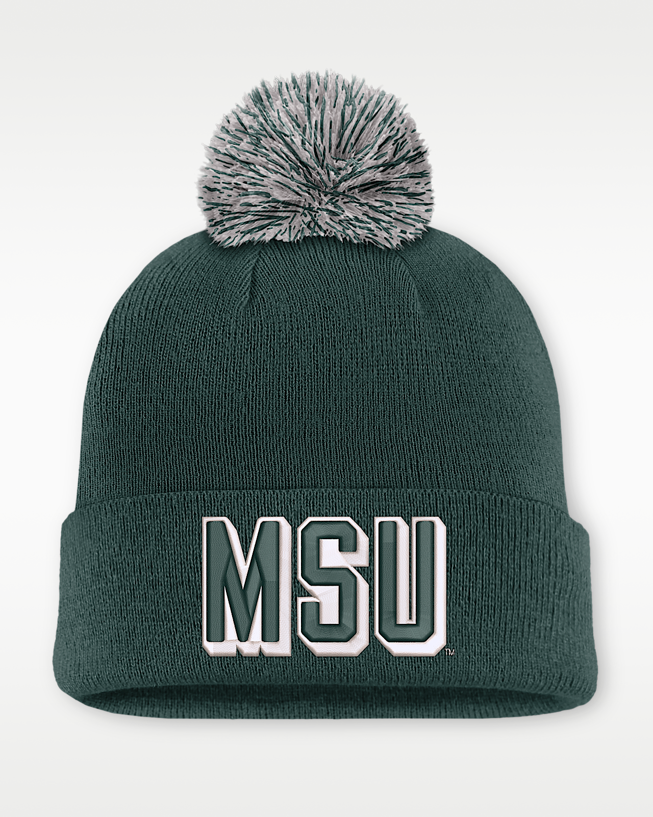 Женские  Michigan State Peak Nike College Cuffed Beanie