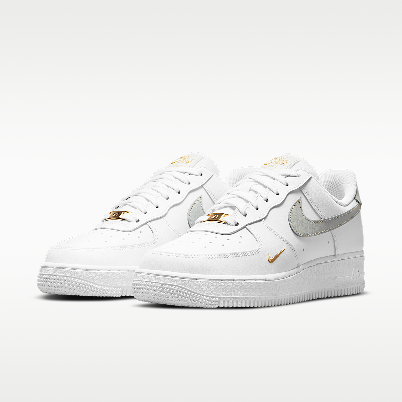 Nike Air Force 1 sneaker Wit/Wit/Light Silver/Light Silver