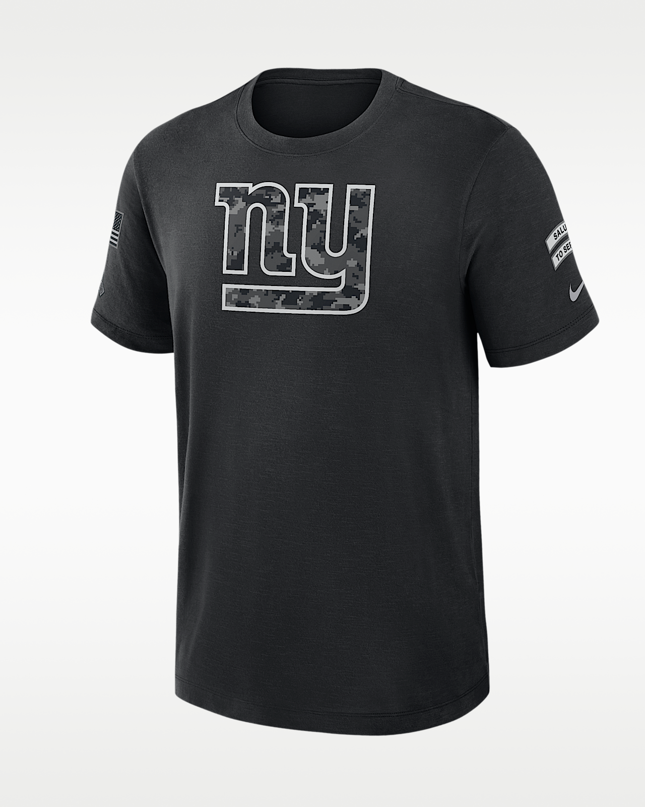 Мужская футболка New York Giants Salute to Service Slub Nike Dri-FIT NFL