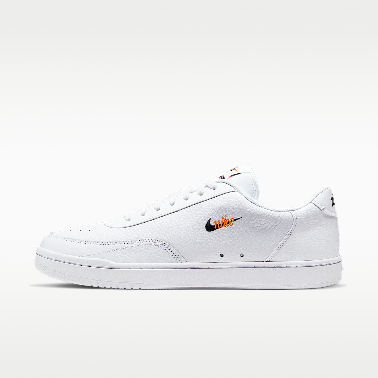 Nike  sneaker Wit/Total Orange/Zwart