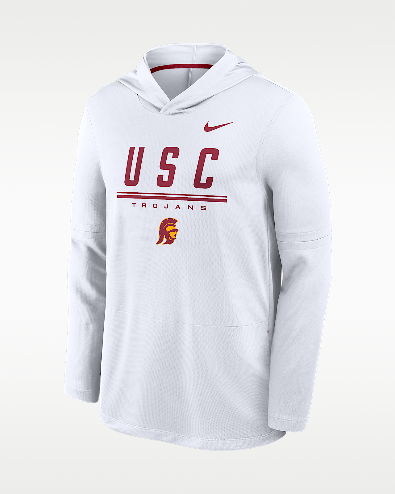 Мужские  USC Sideline Nike Dri-FIT College Long-Sleeve Hooded Top