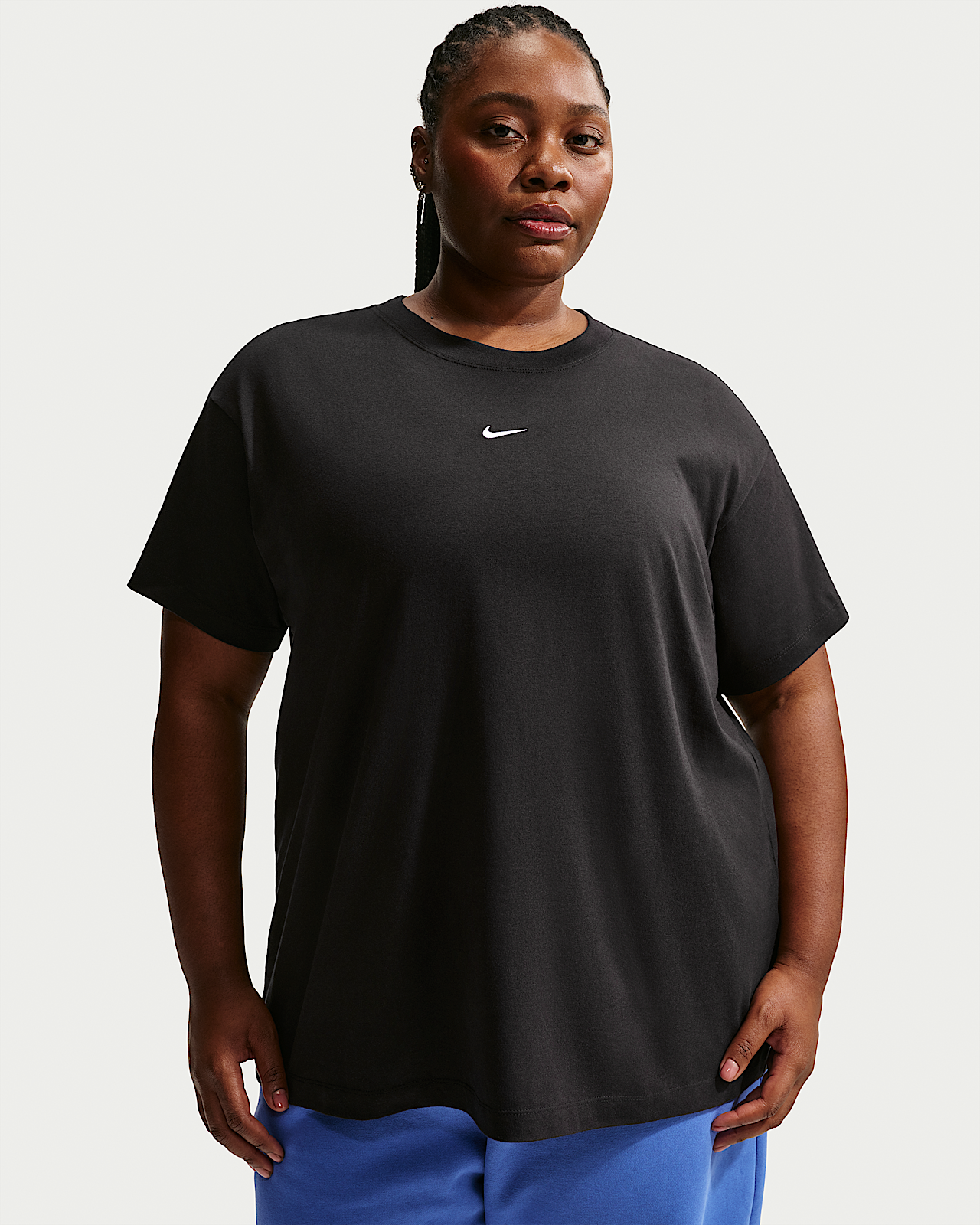 Женская футболка Nike Sportswear Classic Oversized Short-Sleeve (Plus Size)