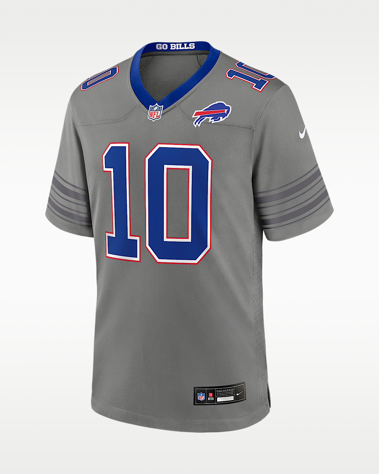 Мужские джерси Khalil Shakir Buffalo Bills Nike NFL Game Jersey