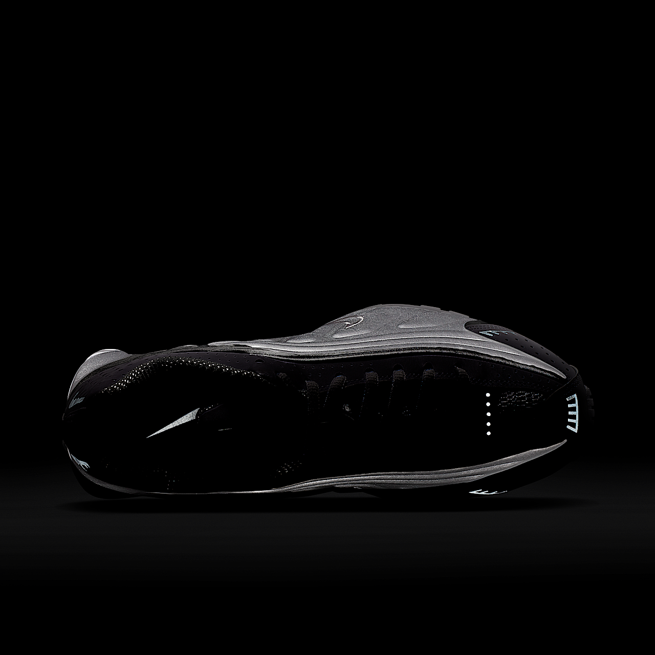 Nike Shox sneaker Wit/Metallic Silver/Max Orange/Wit