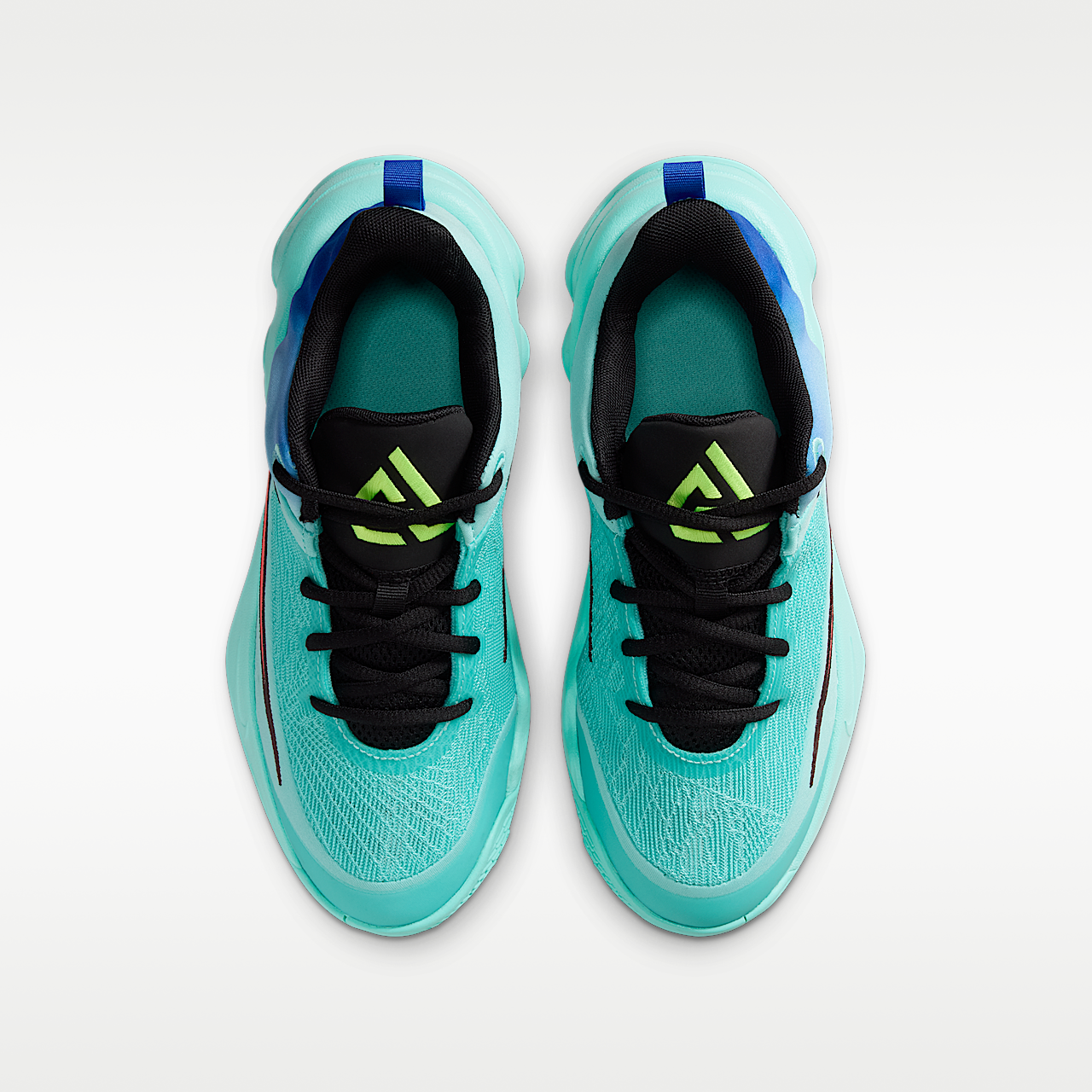 Nike  sneaker Light Aqua/Zwart/Racer Blue/Bright Crimson
