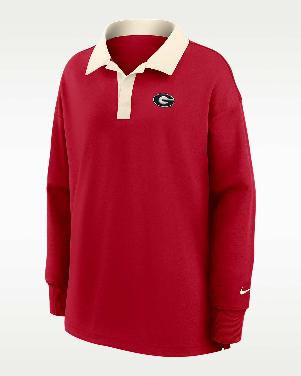 Женские  Georgia Academic Nike Dri-FIT Oversized Long-Sleeve Polo