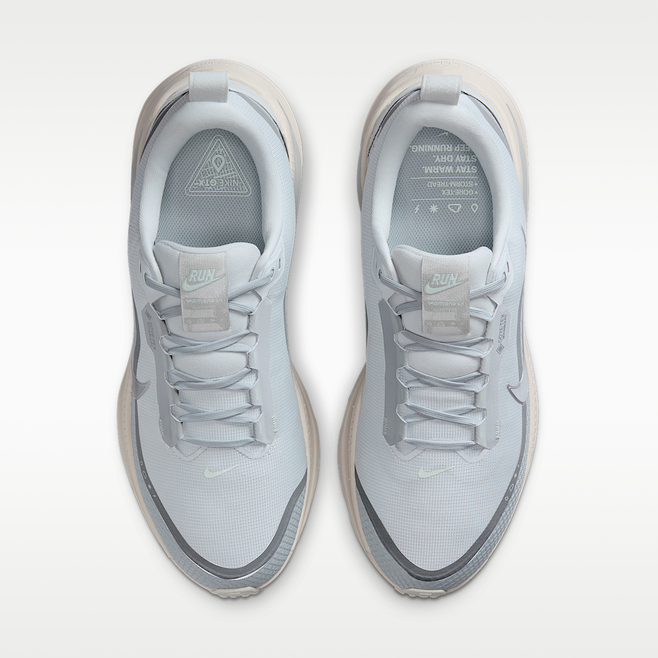 Nike Vomero sneaker Pure Platinum/Light Pumice/Barely Green/Metallic Silver