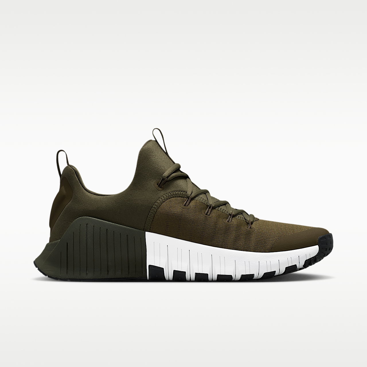 Nike Free sneaker Medium Olive/Cargo Khaki/Zwart