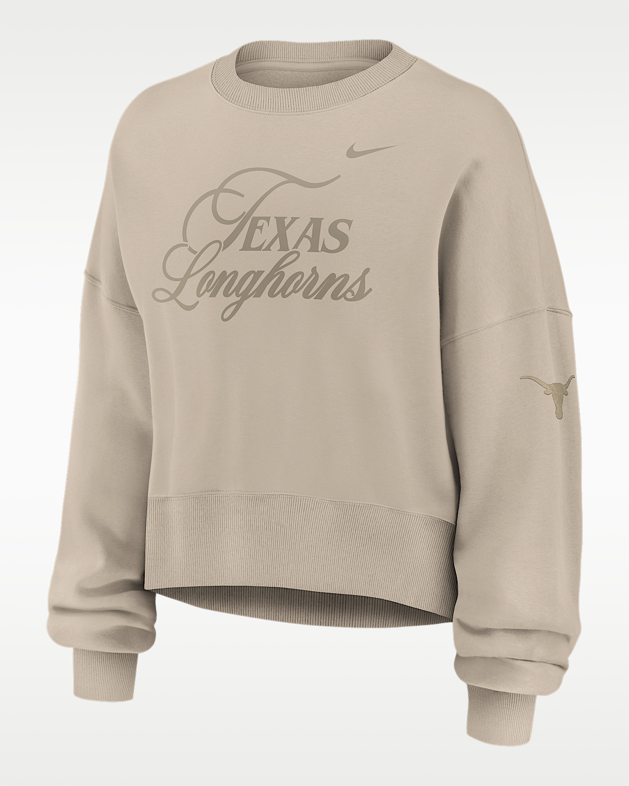 Женское худи Texas Neutral Stance Collection Phoenix Nike College Oversized Pullover Hoodie