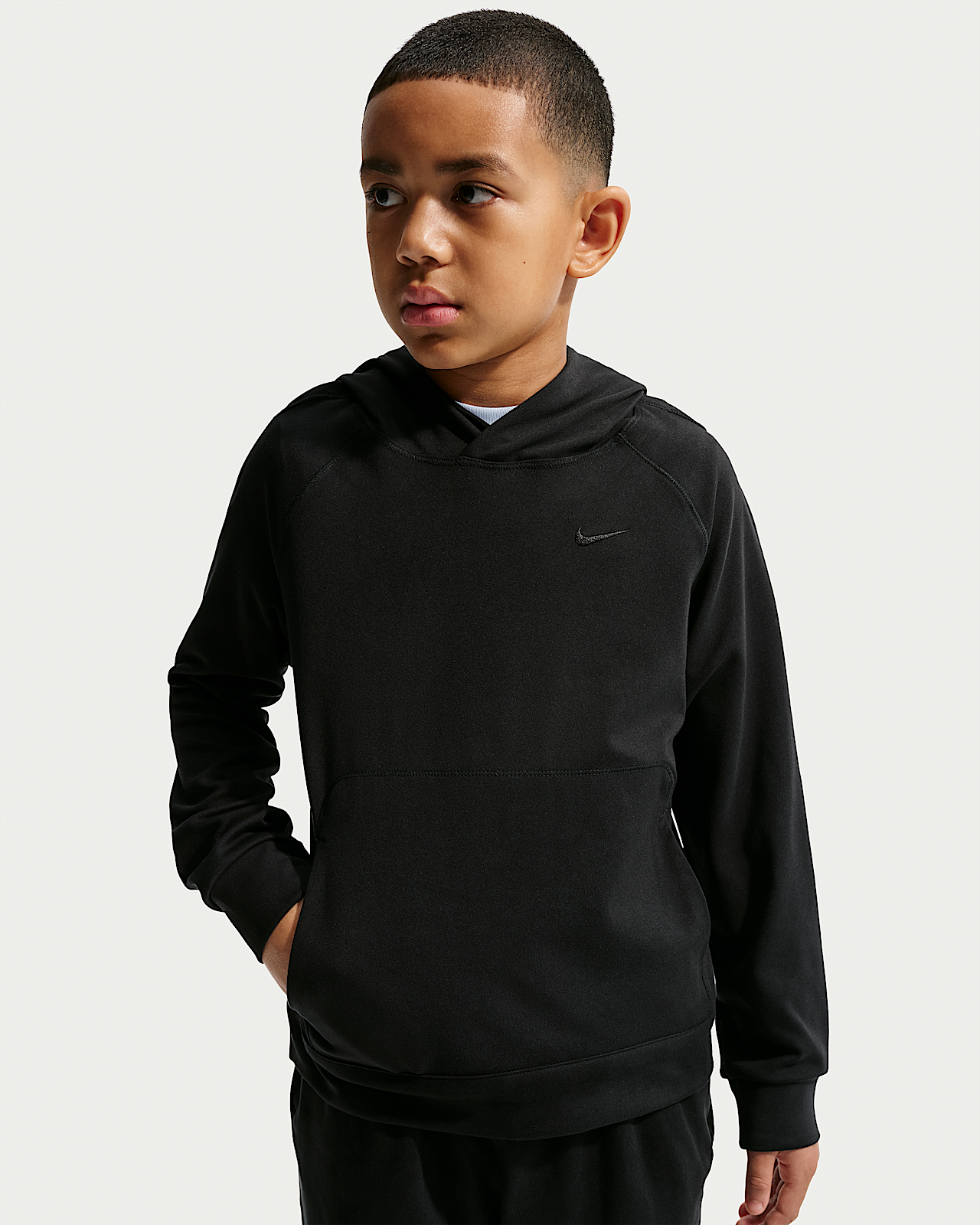 Детское худи Nike Primary Nanoknit Big Kids' (Boys') Dri-FIT UV Protection Pullover Hoodie