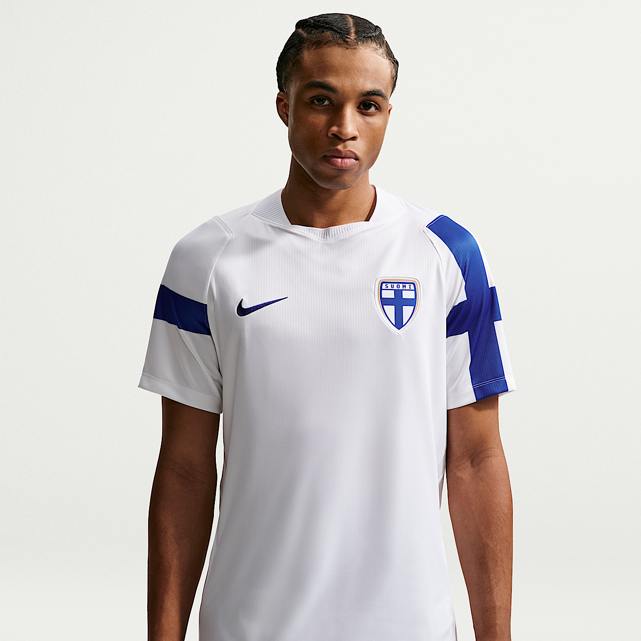Finland 2026 Stadium Home (White/Hyper Blue)