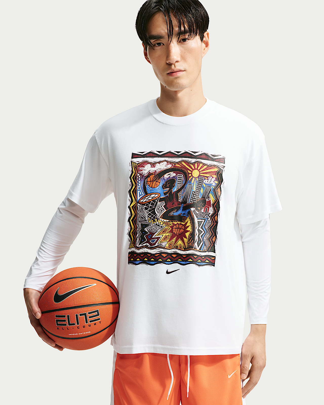 Мужская футболка Nike Basketball для баскетбола