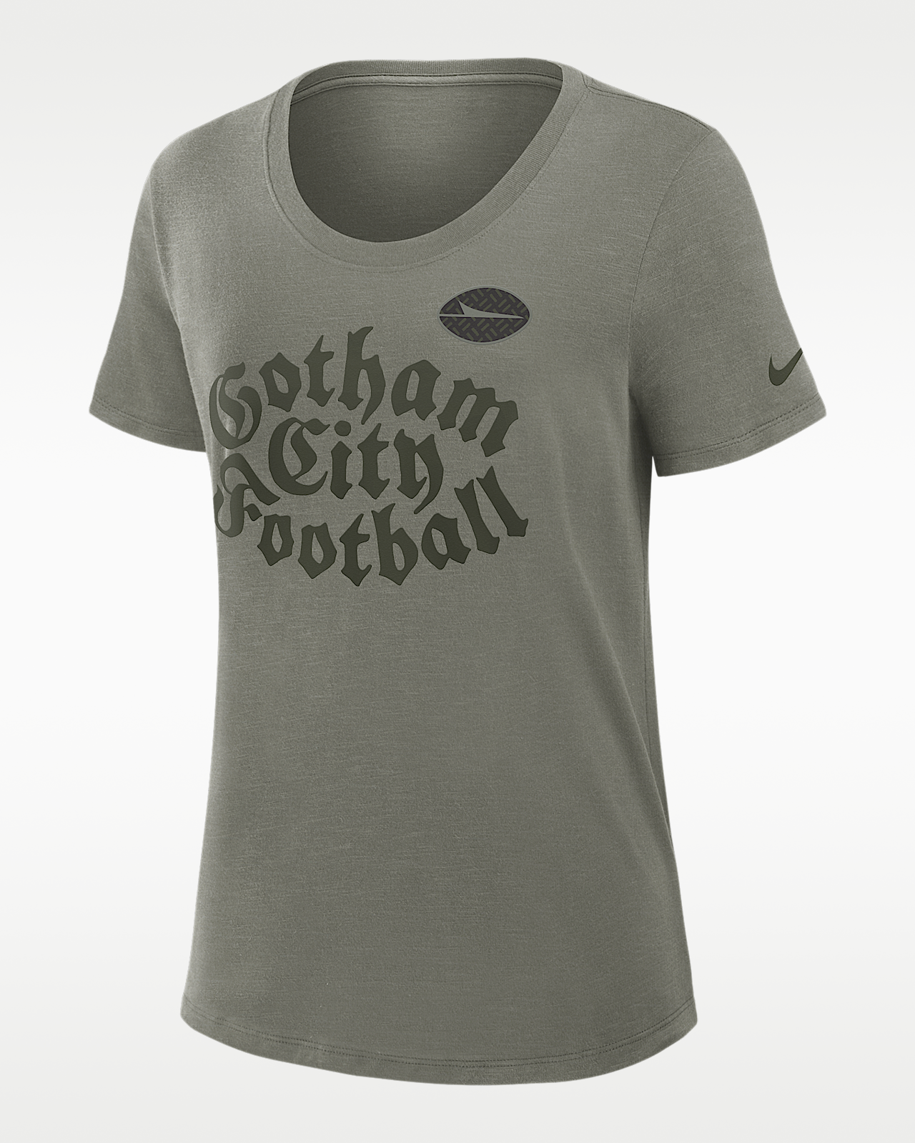 Женская футболка New York Jets Rivalries Collection Slub Nike Dri-FIT NFL