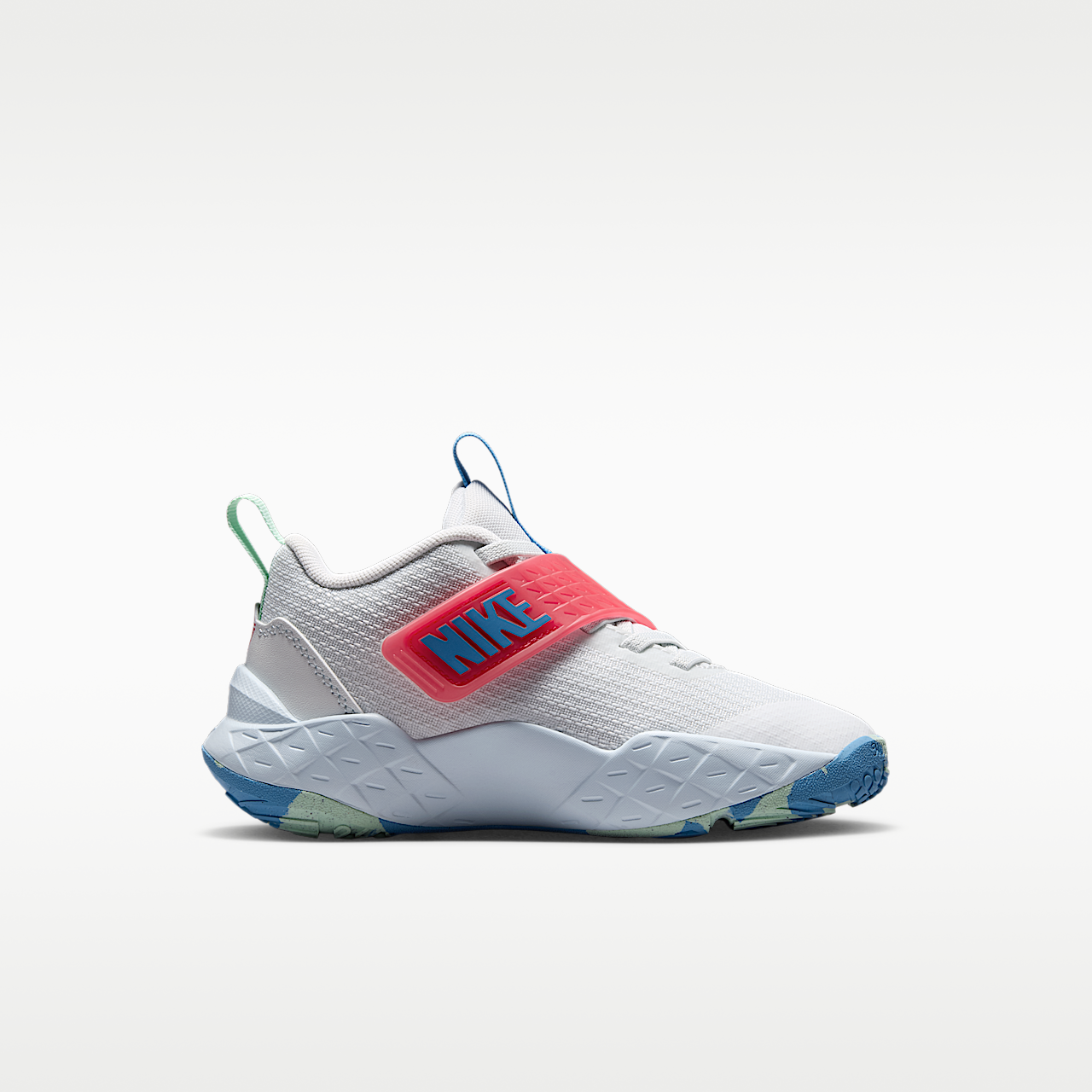 Nike  sneaker Off White/Aurora Blue/Tropical Pink/Arctic Green