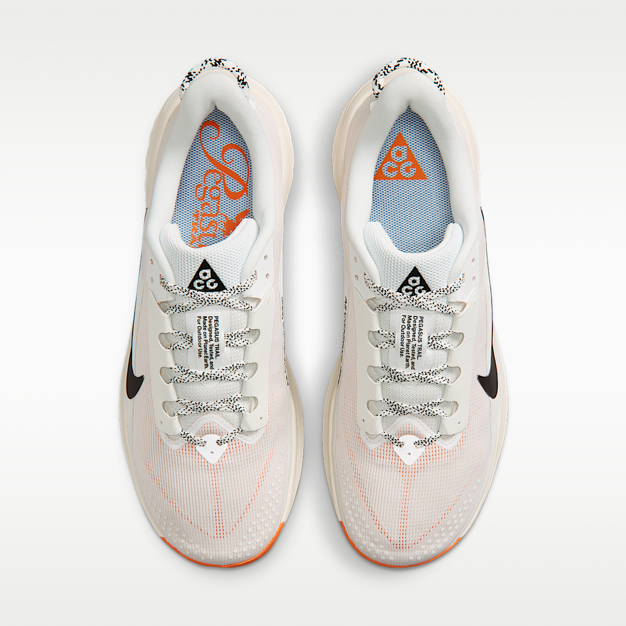 Nike ACG sneaker Summit White/Phantom/Safety Orange/Zwart
