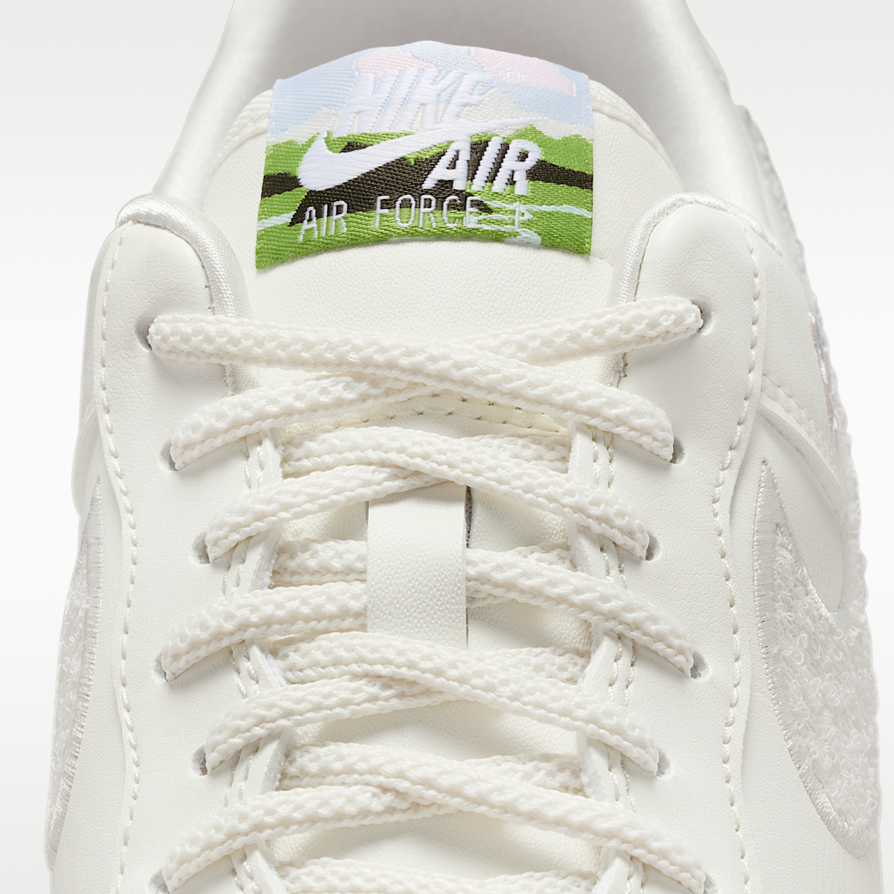 Nike Air Force 1 sneaker Sail/Phantom/Team Crimson/Phantom