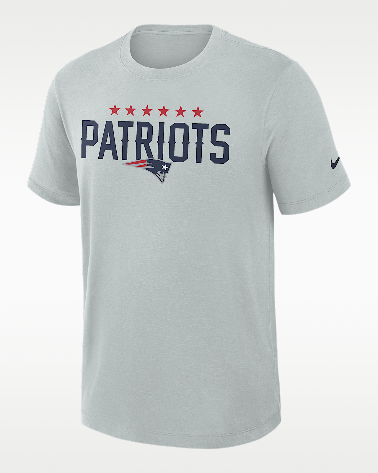 Мужская футболка New England Patriots Rivalries Collection Slub Nike Dri-FIT NFL